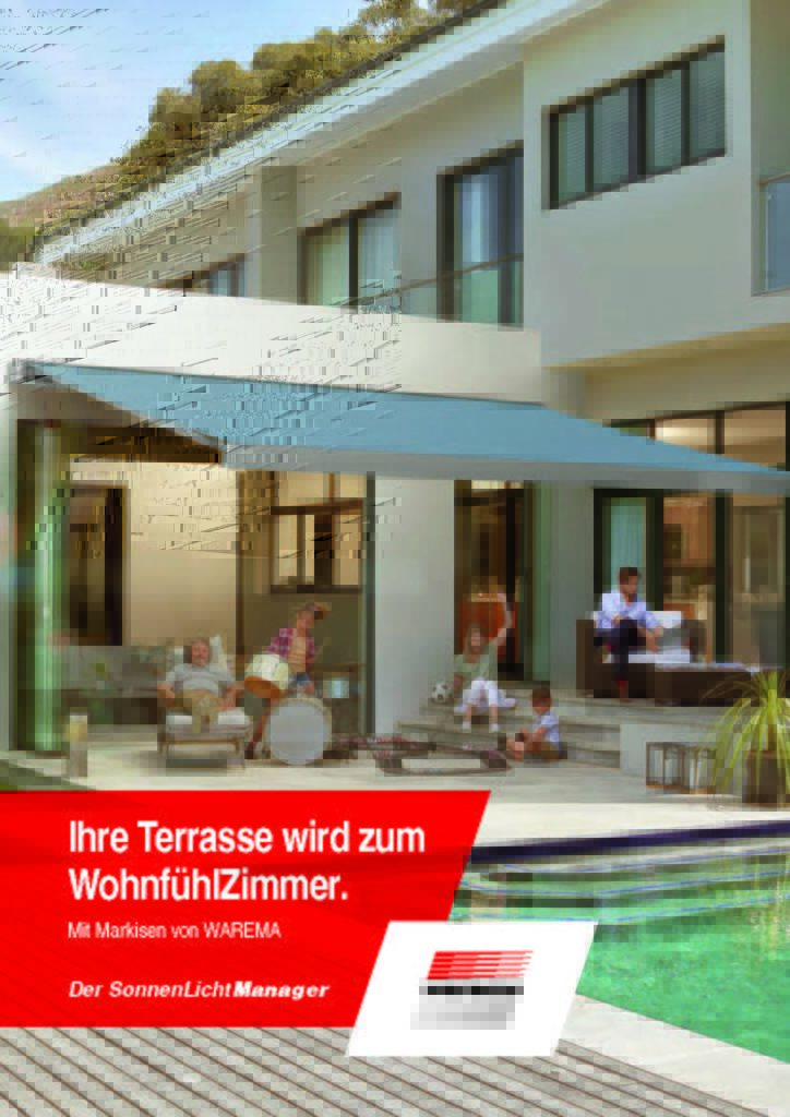 Markisenprospekt Bier Raumausstattung Waldbrunn